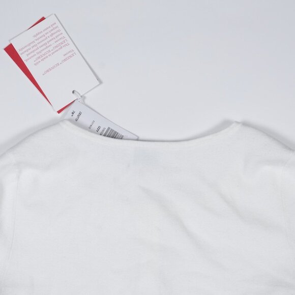 Aritzia Sunday Best Izzy 2XS cropped white sweater NWT - Picture 8 of 8